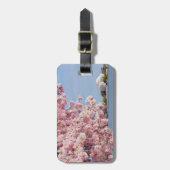 米国、Washington D.C.の桜 ラゲッジタグ (正面縦)