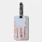 米国、Washington D.C.の桜 ラゲッジタグ (裏面縦)