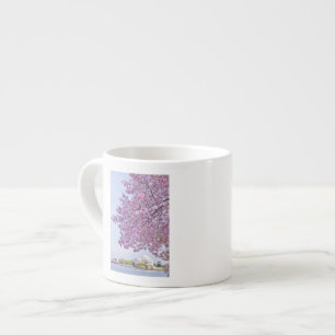 米国、Washington D.C.の開花の桜 エスプレッソカップ