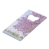 米国、Washington D.C.の開花の桜 クレジットカード栓抜き (裏面アングル)