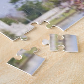 米国、Washington D.C.の開花の桜 ジグソーパズル (側面)