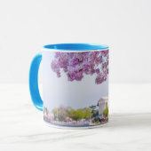 米国、Washington D.C.の開花の桜 マグカップ (正面左)