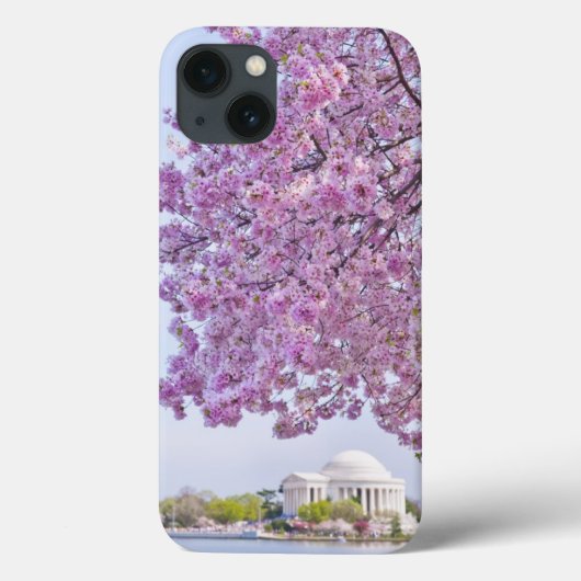 米国、Washington D.C.の開花の桜 Case-Mate iPhoneケース (裏面)