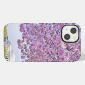 米国、Washington D.C.の開花の桜 iPhoneケース (裏面横)