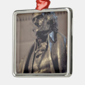 米国、Washington D.C。 トーマス・ジェファーソンの記念物 メタルオーナメント (左)