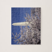 米国、Washington D.C。 桜のフェスティバル ジグソーパズル (縦)