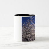 米国、Washington D.C。 桜のフェスティバル ツートーンマグカップ (中央)