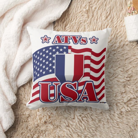 米国ATV クッション (ブランケット)