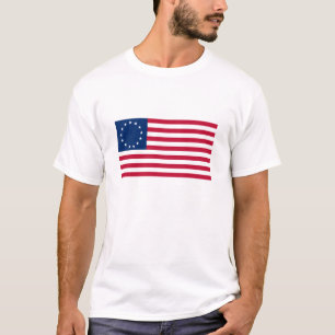 米国Betsy Rossの旗 Tシャツ