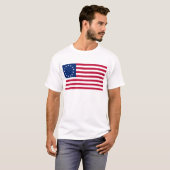 米国Betsy Rossの旗 Tシャツ (正面フル)