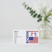 米国Boxin 名刺 (スタンド正面)