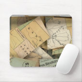 米国Discested Outline map マウスパッド (マウス)