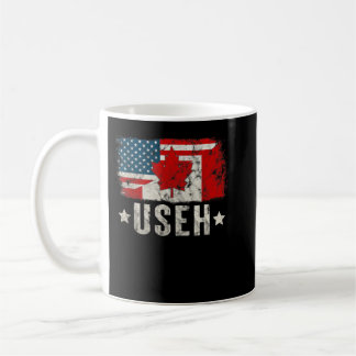 米国Eh Americanカナダ国旗のヴィンテージカナダの日 コーヒーマグカップ