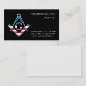 米国Freemasonicの記号 名刺 (正面/裏面)