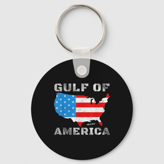 米国Mのプロトランプ湾米国公式愛国心 キーホルダー (正面)