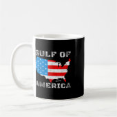米国Mのプロトランプ湾米国公式愛国心 コーヒーマグカップ (左)