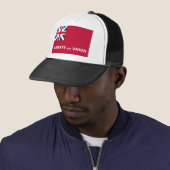 米国Tauntonの旗の自由および連合1774年 キャップ (インサイチュ)