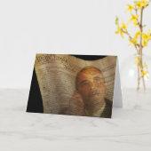 米大統領の大統領民主党候補 カード (黄色い花)