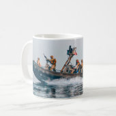 米戦闘員 コーヒーマグカップ (正面左)