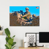 米戦闘員 ポスター (ホームオフィス)