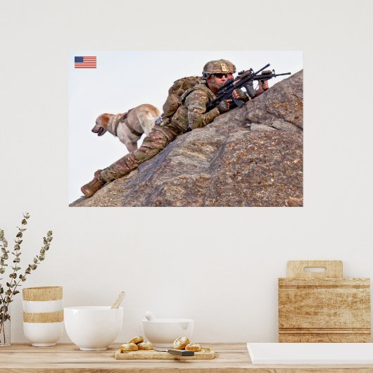 米戦闘員 ポスター (キッチン)