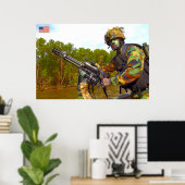 米戦闘員 ポスター (ホームオフィス)