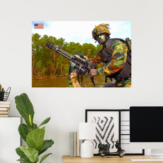 米戦闘員 ポスター (ホームオフィス)