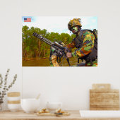 米戦闘員 ポスター (キッチン)