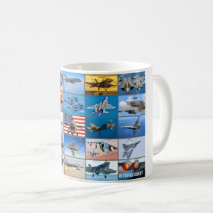 米戦闘機「モンタージュ」 コーヒーマグカップ