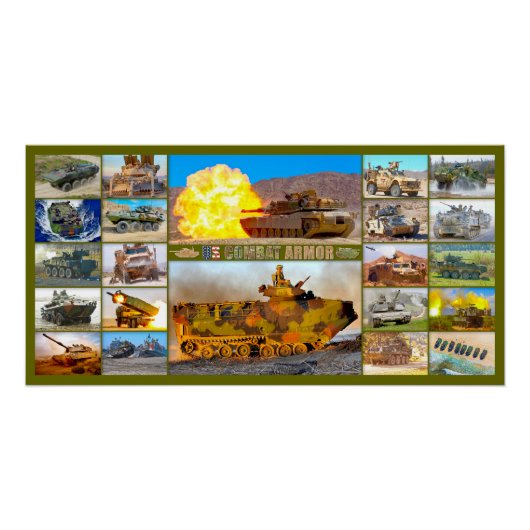 米戦闘装甲「モンタージュ」 ポスター (正面)