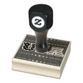 米文学国旗の星 | ラバースタンプ (スタンプ)