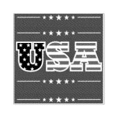 米文学国旗の星 | ラバースタンプ (インプリント)