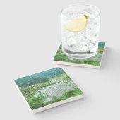 米段丘景観（フィリピン） ストーンコースター (横)