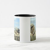 米海兵隊が火のために火付け砲を準備する マグカップ (中央)