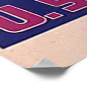 米海兵隊と勝利する ポスター (角)