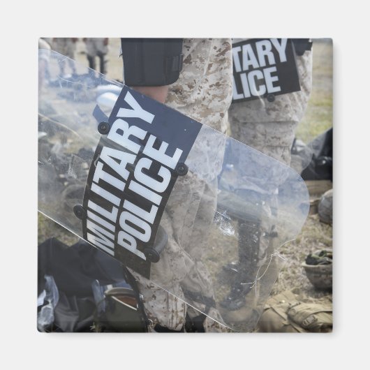 米海兵隊と水兵が機動隊ギア マグネット (正面)