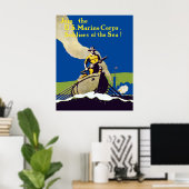 米海兵隊に加わる ポスター (ホームオフィス)
