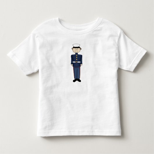 米海兵隊の少年 トドラーTシャツ (正面)