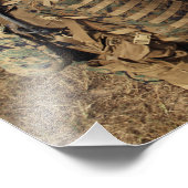 米海兵隊はUH-1Nとして安全を提供している フォトプリント (角)