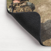 米海兵隊はUH-1Nとして安全を提供している マウスパッド (コーナー)