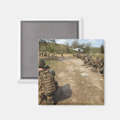 米海兵隊はUH-1Nとして安全を提供している マグネット (正面/裏面)