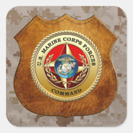 米海兵隊司令部(MARFORCOM) [3D] スクエアシール