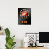 米海兵隊母 ポスター (ホームオフィス)