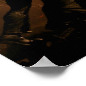 米海兵隊記念碑 ポスター (角)