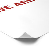 米海兵隊送別会パーティー – リクルート訓練 ポスター (角)