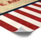 米海兵隊送別会パーティー – リクルート訓練 ポスター (角)