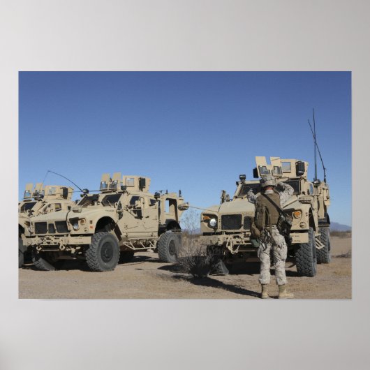 米海兵隊 ポスター (正面)