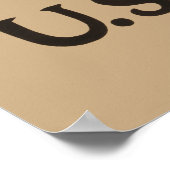 米海兵隊 ポスター (角)