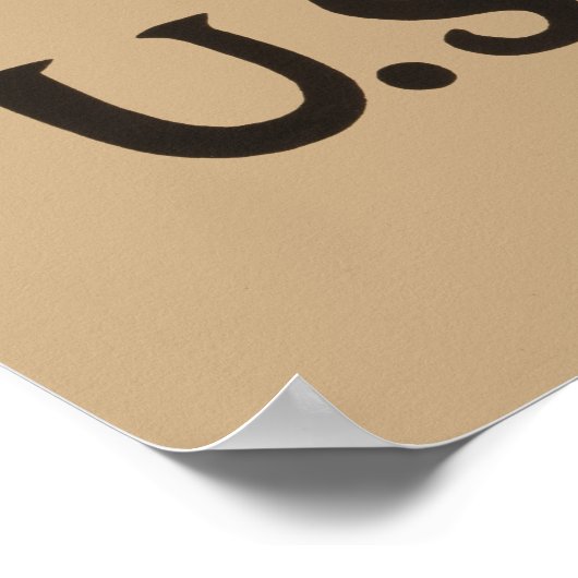 米海兵隊 ポスター (角)