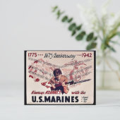 米海兵隊 ポストカード (スタンド正面)